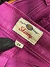Fossil Color Block Purple Jeans Size 25 waist - photo 4