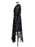 CAbi 100% Polyester Polka Dots Blue Cocktail Dress Size 6 - photo 5