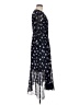 CAbi 100% Polyester Polka Dots Blue Cocktail Dress Size 6 - photo 4