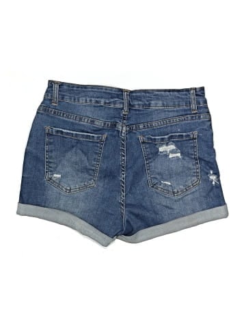 Wax Jean Denim Shorts (view 2)