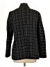 Anne Klein Plaid Black Blazer Size L - photo 2