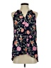 Cooper & Ella 100% Polyester Black Sleeveless Blouse Size Sm (1) - photo 1