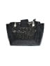 Guess 100% Pvc Stars Black Satchel One size - photo 3