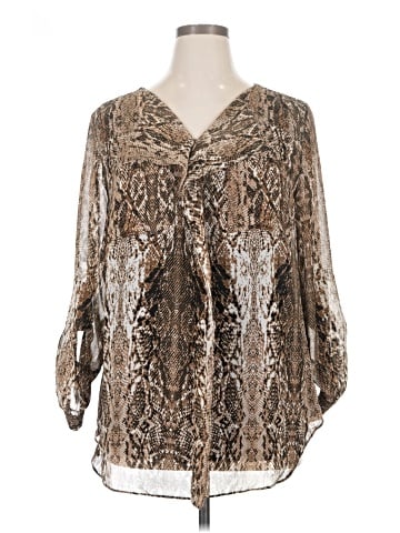 Calvin Klein 3/4 Sleeve Blouse (view 1)