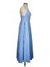 Unbranded 100% Polyester Blue Cocktail Dress Size XS - photo 4