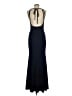 Xscape Blue Black Cocktail Dress Size 8 - photo 2