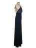 Xscape Blue Black Cocktail Dress Size 8 - photo 4