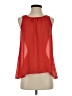 Halogen Red Sleeveless Blouse Size S - photo 1