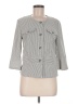 Tribal Gray 3/4 Sleeve Button-Down Shirt Size M - photo 1
