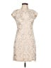 Aidan Mattox 100% Polyester Ivory Cocktail Dress Size 10 - photo 1