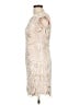 Aidan Mattox 100% Polyester Ivory Cocktail Dress Size 10 - photo 5
