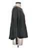 Wooden Ships Hearts Gray Pullover Sweater Size S - photo 4