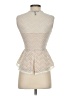 BCBGMAXAZRIA Ivory Sleeveless Top Size XXS - photo 2