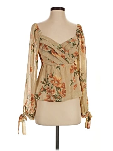 Promesa U.S.A. Long Sleeve Blouse (view 1)