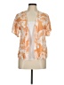 Roxy 100% Viscose Floral Multi Color Orange Kimono Size M - photo 1