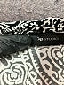 AB Studio Paisley Silver Gray Casual Skirt Size L - photo 4