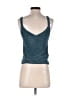 MNG Teal Sleeveless Top Size XS - photo 2