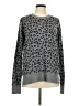 Eddie Bauer Animal Print Gray Pullover Sweater Size M - photo 1