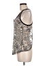 Eyeshadow Silver Sleeveless Top Size M - photo 5
