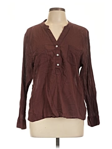 Carve Designs Long Sleeve Blouse (view 1)