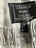 Carmen Marc Valvo Collection Metallic Gray Jacket Size 6 - photo 6