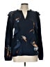 Sugarlips 100% Polyester Blue Long Sleeve Blouse Size L - photo 1