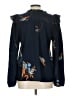 Sugarlips 100% Polyester Blue Long Sleeve Blouse Size L - photo 2