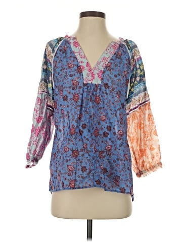Sundance 3/4 Sleeve Blouse (view 1)