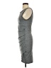 Leith Solid Gray Casual Dress Size S - photo 5