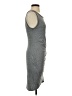 Leith Solid Gray Casual Dress Size S - photo 4