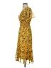 Max Studio 100% Polyester Yellow Cocktail Dress Size XS - photo 5