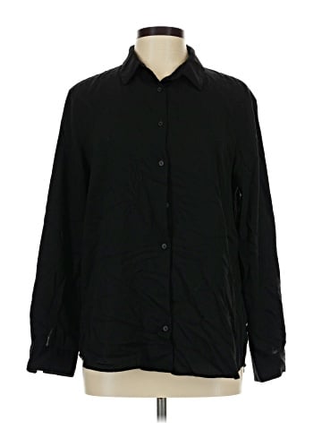 Uniqlo Long Sleeve Button-Down Shirt (view 1)