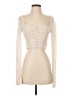 Garage Ivory Long Sleeve Top Size S - photo 1