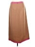Michael Kors Collection Color Block Brown Tan Wool Skirt Size 12 - photo 2