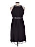 Xscape 100% Polyester Solid Black Cocktail Dress Size 6 - photo 2