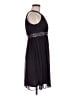 Xscape 100% Polyester Solid Black Cocktail Dress Size 6 - photo 4