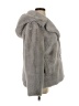 BCBGMAXAZRIA 100% Polyester Gray Faux Fur Jacket Size S - photo 4