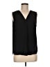 Ann Taylor Black Sleeveless Blouse Size M - photo 1