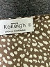 Kaileigh 100% Polyester Brown 3/4 Sleeve Blouse Size L - photo 7