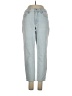 Old Navy Stripes Blue Jeans Size 4 Petite - photo 1