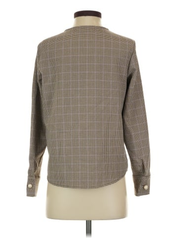 Zara Basic Long Sleeve Blouse (view 2)