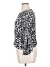 Karen Kane Animal Print Silver 3/4 Sleeve Top Size XL - photo 5