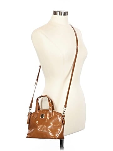 Dooney & Bourke Leather Satchel (view 2)