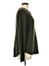 Pink Clover 100% Polyester Solid Green Pullover Sweater Size L - photo 4