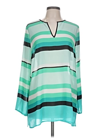 MICHAEL Michael Kors Long Sleeve Blouse (view 1)