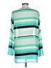 MICHAEL Michael Kors 100% Polyester Teal Long Sleeve Blouse Size L - photo 2