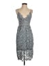 Bardot 100% Polyester Gray Cocktail Dress Size 4 - photo 1