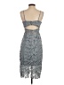 Bardot 100% Polyester Gray Cocktail Dress Size 4 - photo 2