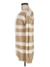 Level Eight 100% Acrylic Stripes Tan Pullover Sweater Size M - photo 5