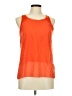 French Connection 100% Polyester Orange Sleeveless Top Size M - photo 1